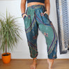 Abstract Batik Trousers Free Size